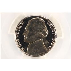1975-S JEFFERSON NICKEL PCGS PR69 DCAM