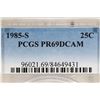 Image 3 : 1985 WASHINGTON QUARTER PCGS PR69 DCAM