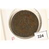 Image 1 : 1857 BANK OF UPPER CANADA 1 PENNY BANK TOKEN