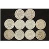 Image 2 : 10 ASSORTED BARBER DIMES
