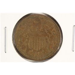 1868 US TWO CENT PIECE
