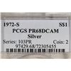 Image 3 : 1972-S IKE SILVER DOLLAR PCGS PR68 DCAM