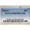 Image 3 : 1985-S KENNEDY HALF DOLLAR PCGS PR69 DCAM