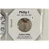 Image 2 : SILVERED 244-249 A.D. PHILLIP I ANCIENT COIN FINE