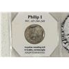 Image 3 : SILVERED 244-249 A.D. PHILLIP I ANCIENT COIN FINE