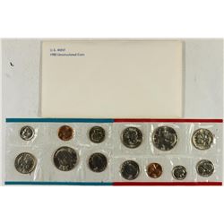 1980 US MINT SET (UNC) P/D/S (WITH ENVELOPE)