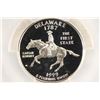Image 1 : 1999-S SILVER DELAWARE QUARTER PCGS PR69 DCAM