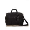 Image 1 : Prada Black Nylon Leather Zipper Strap Travel Duffel Bag