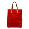 Image 1 : Louis Vuitton Red Vernis Leather Reade MM Bag