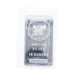 Sunshine Minting 10 Ounce .999 Fine Silver Bar