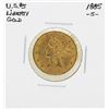 Image 1 : 1885-S $5 Liberty Head Half Eagle Gold Coin