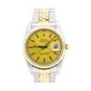Image 1 : Rolex 18KT Yellow Gold and Stainless Steel Men's Oyster Perpetual Datejust