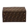 Image 4 : Fendi Zucca Canvas Leather Trim Cosmetic Case Bag