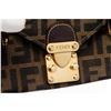 Image 5 : Fendi Zucca Canvas Leather Trim Cosmetic Case Bag