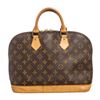 Image 1 : Louis Vuitton Monogram Canvas Leather Alma PM Handbag