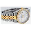 Image 4 : Rolex Two-Tone Diamond Quickset DateJust Men's Watch