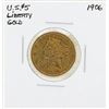 Image 1 : 1906 $5 Liberty Head Half Eagle Gold Coin