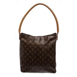 Louis Vuitton Monogram Canvas Leather Looping GM Shoulder Bag