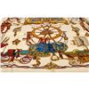 Image 2 : Hermes Beige Bateau A Vapeur De Jouffroy D'Abbans Silk Scarf
