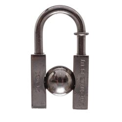 Hermes Silver Palladium Embellir La Terre Cadena Lock Charm