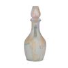 Image 4 : Beautiful Frosted Watercolor Pattern Glass Perfume Bottle With Stopper