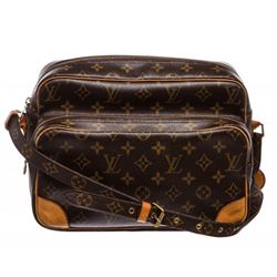 Louis Vuitton Monogram Canvas Leather Nile GM Shoulder Bag