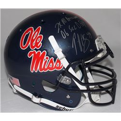 Patrick Willis Signed Ole Miss Full-Size Authentic Proline Helmet Inscribed "2x All American"  "06 S