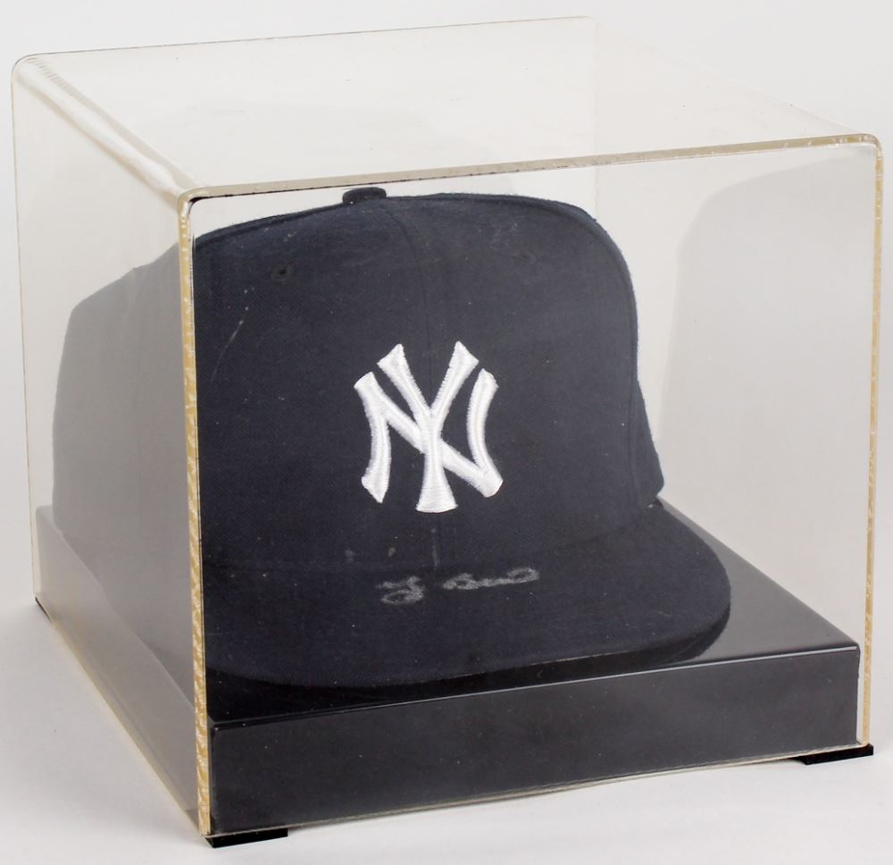 Fitted Hat with Display Case (JSA COA 