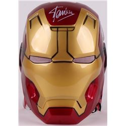 Stan Lee Signed Full Size Marvel "Iron Man" Mask (Lee Hologram)