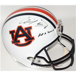 Chris Davis Jr. Signed Auburn Tigers Full-Size Helmet Inscribed "Got A Second" (Radtke COA)
