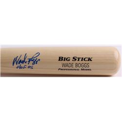 Wade Boggs Signed Rawlings Adirondack Pro Professional Player Model Baseball Bat Inscriebd "HOF 05" 