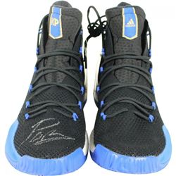 Kristaps Porzingis Signed Adidas Basketball Shoe (Steiner COA)