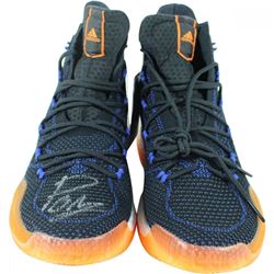 Kristaps Porzingis Signed Adidas Basketball Shoe (Steiner COA)