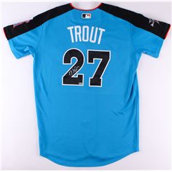 Mike Trout Signed 2017 All-Star Game Authentic Majestic Cool Base Jersey (MLB Hologram)