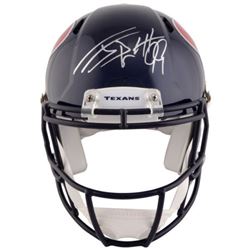 J.J. Watt Signed Texans Full-Size Authentic On-Field Speed Helmet (Steiner)