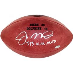 Joe Montana Signed Super Bowl XIX Official Game Ball Inscribed "SB XIX MVP" (Steiner)