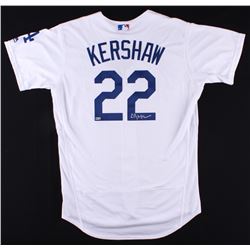 Clayton Kershaw Signed Dodgers Authentic Majestic Jersey (MLB Hologram)