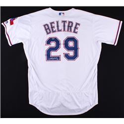 Adrian Beltre Signed Rangers Majestic Authentic Jersey (MLB Hologram)