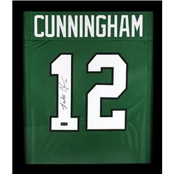 Randall Cunningham Signed Eagles 23x27 Custom Framed Jersey (Radtke COA)
