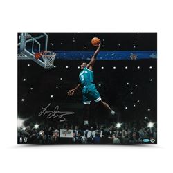 Larry Johnson Signed Hornets "Spotlight" 16x20 Limited Edition Photo (UDA COA)