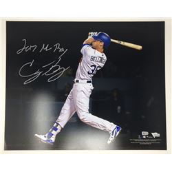 Cody Bellinger Signed Dodgers 16x20 Photo Inscribed "2017 NL ROY" (Fanatics  MLB)