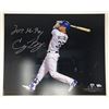 Image 1 : Cody Bellinger Signed Dodgers 16x20 Photo Inscribed "2017 NL ROY" (Fanatics  MLB)