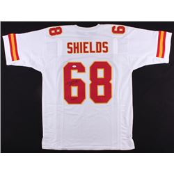 Will Shields Signed Saints Jersey Inscribed "HOF 15" (JSA COA)