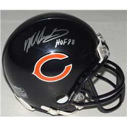 Mike Singletary Signed Bears Mini-Helmet Inscribed "HOF 98" (Schwartz COA)