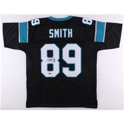 Steve Smith Sr. Signed Panthers Jersey (Radtke COA)