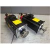 Image 1 : FANUC *LOT OF 2* A06B-0377-B175 AC SERVO MOTORS W/ A860-0360-T001 PULSECODER