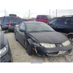 2002 - SATURN SC // BONDED TITLE