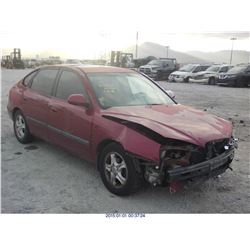 2002 - HYUNDAI ELANTRA // REBUILT SALVAGE