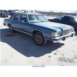 1986 - MERCURY GRAND MARQUIS