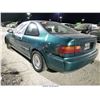 Image 3 : 1995 - HONDA CIVIC EX // SALVAGE TITLE
